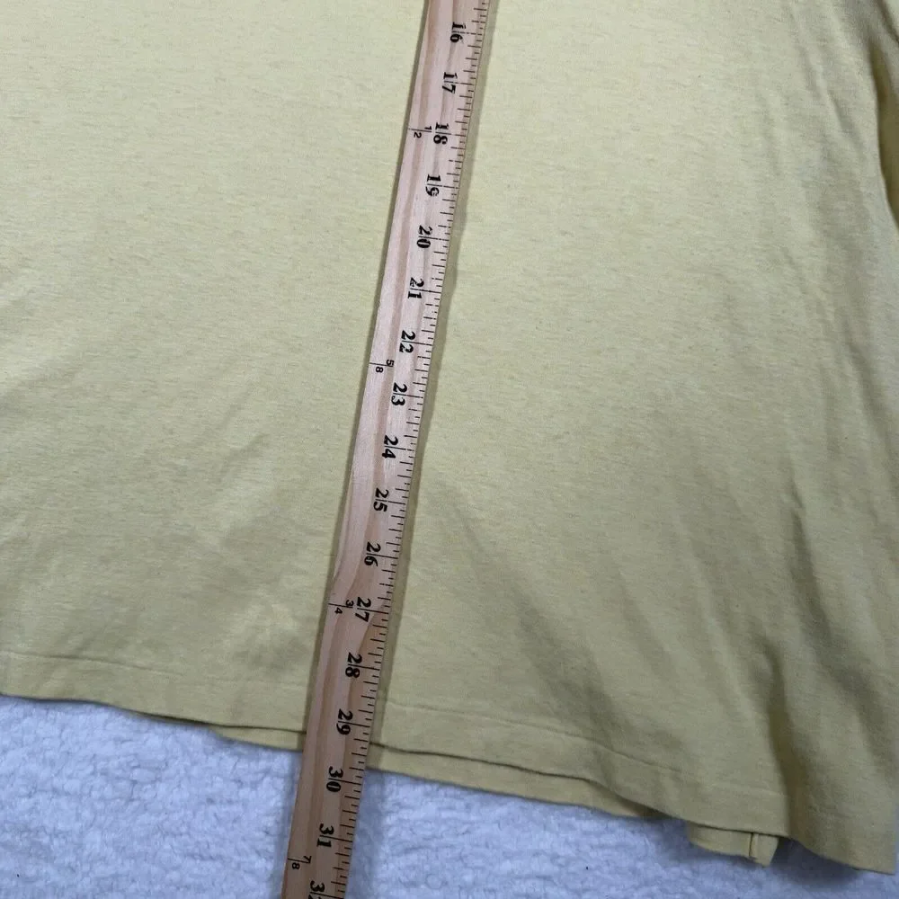 Polo Ralph‎ Lauren Shirt Mens 2XB Yellow Short Sleeve Flesh Pony Collar Top